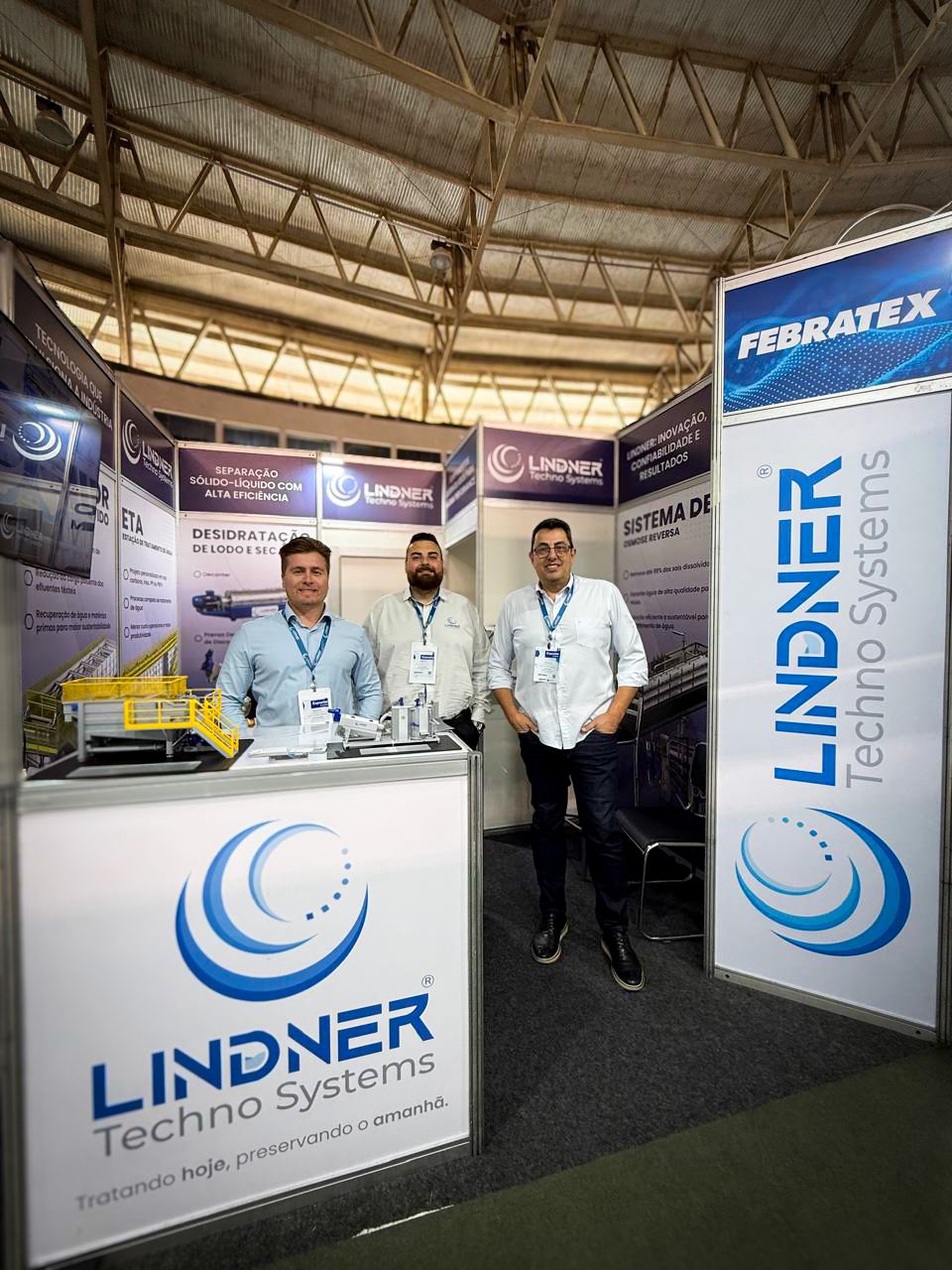 Lindner na Febratex: uma feira de ótimos encontros